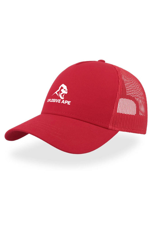 XAPE Prime Trucker Cap - Red