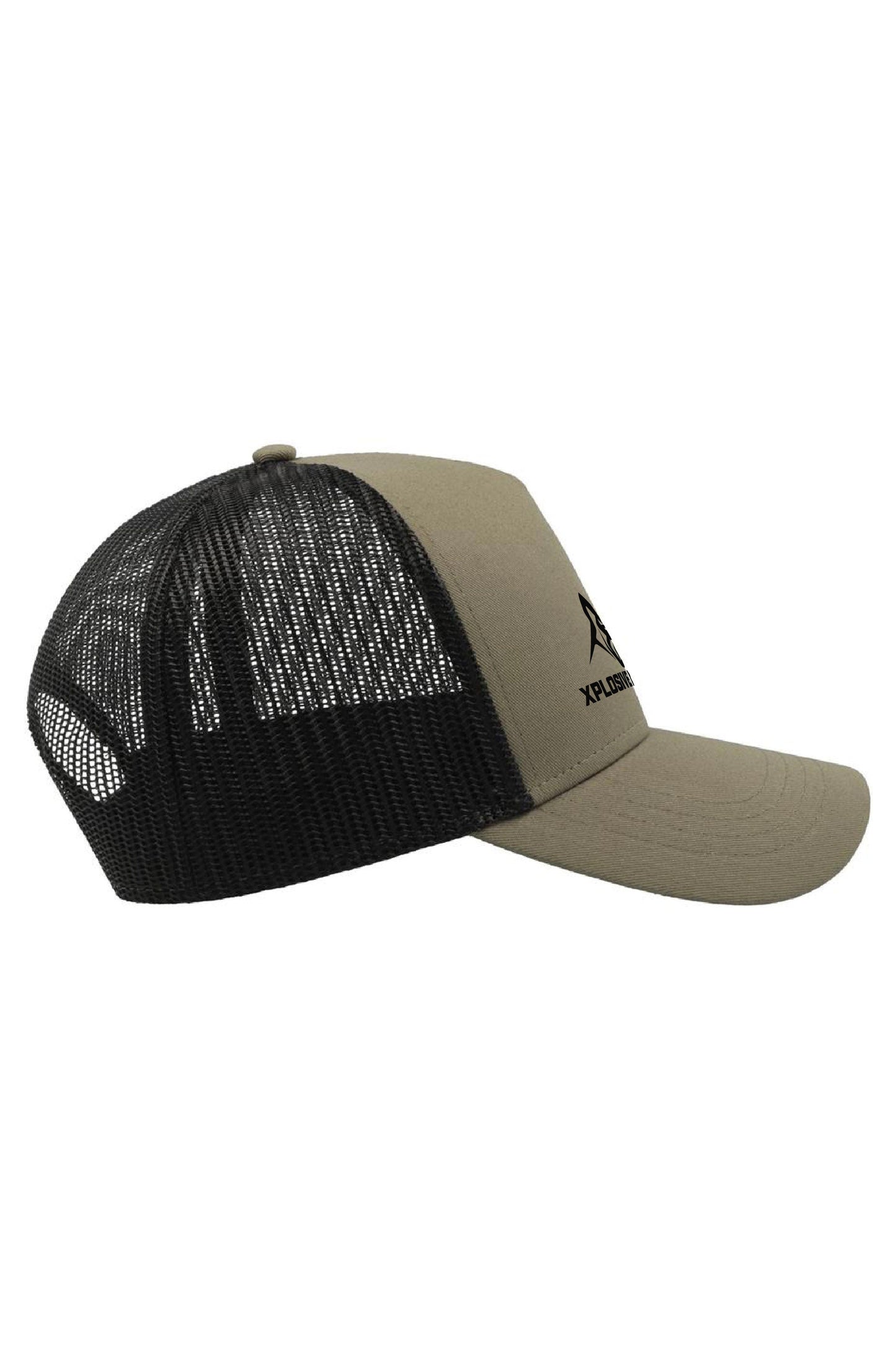XAPE Prime Trucker Cap - Olive/Black