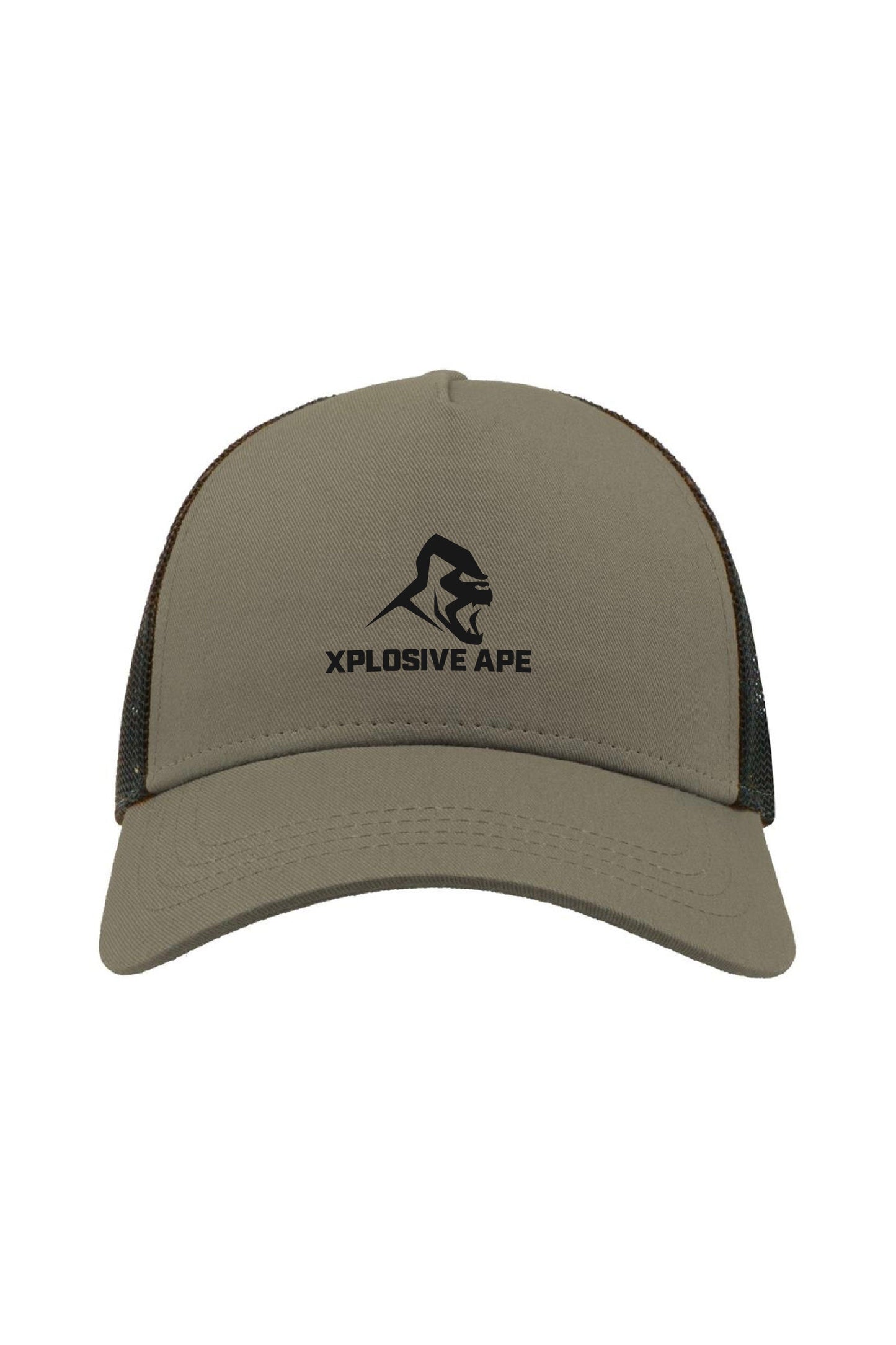 XAPE Prime Trucker Cap - Olive/Black