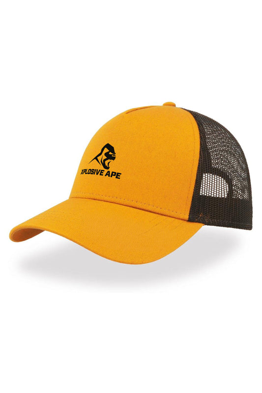 XAPE Prime Trucker Cap - Mustard/Black