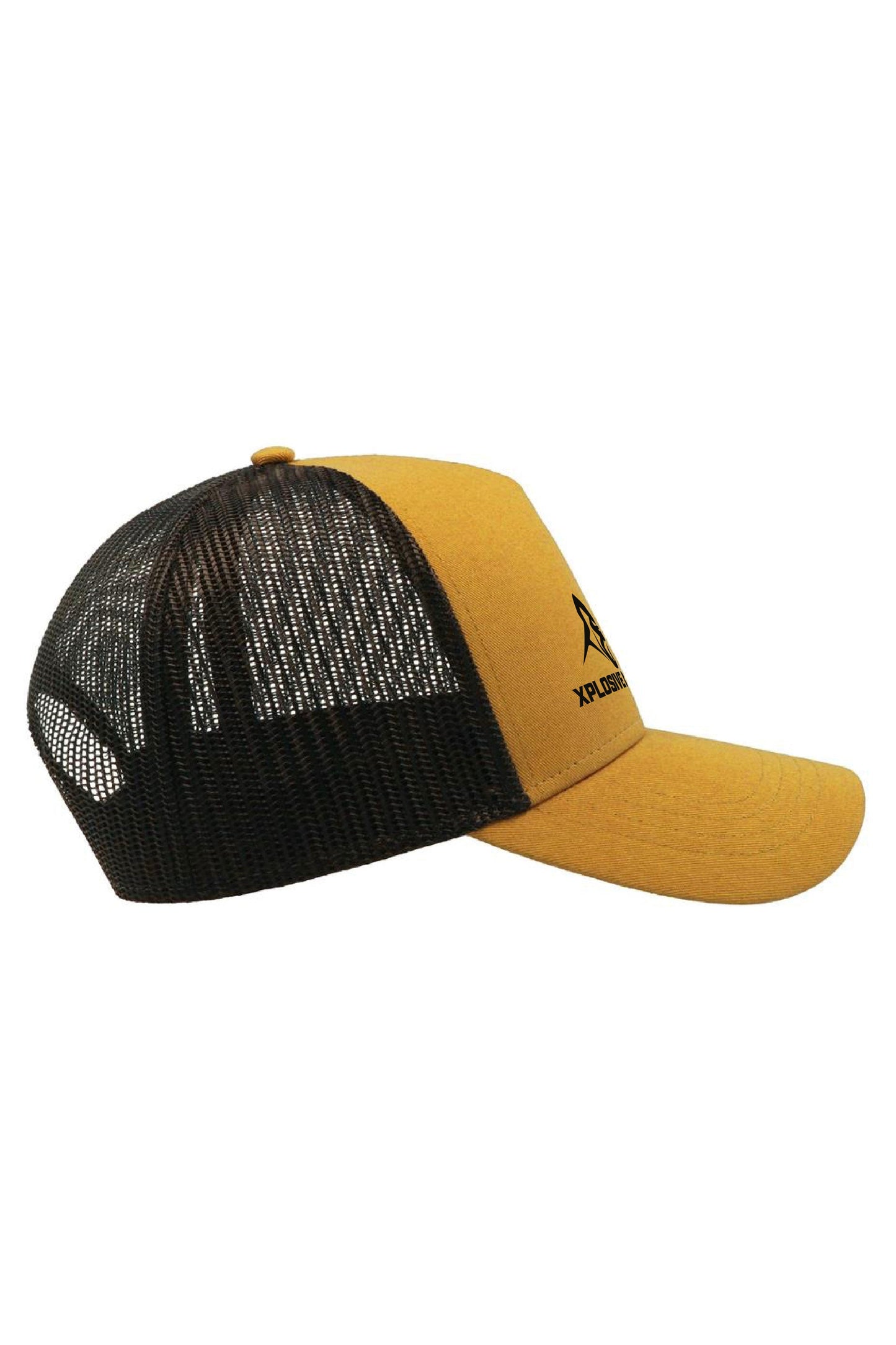 XAPE Prime Trucker Cap - Mustard/Black