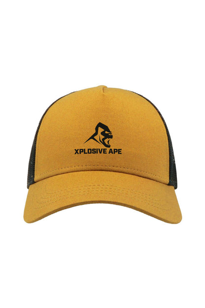 XAPE Prime Trucker Cap - Mustard/Black