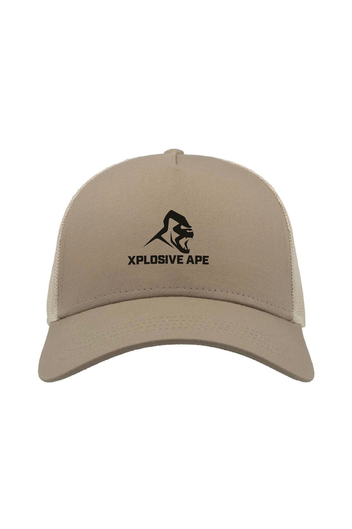 XAPE Prime Trucker Cap - Khaki/Stone