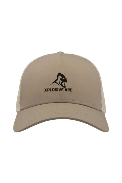 XAPE Prime Trucker Cap - Khaki/Stone