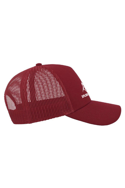 XAPE Prime Trucker Cap - Burgundy