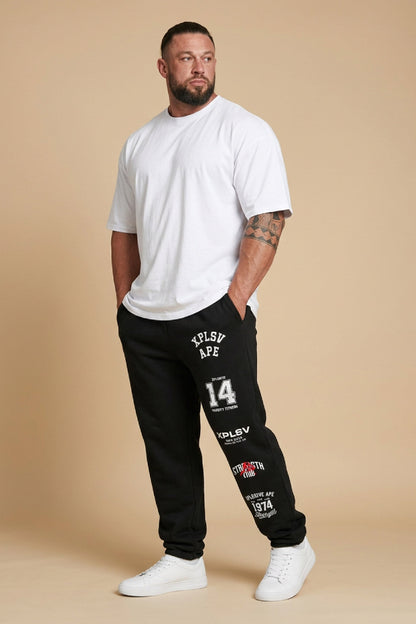 XAPE Chaos Oversized Joggers - Black