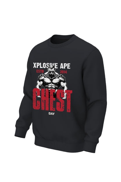 XAPE Chest Day V3 Sweatshirt - Black