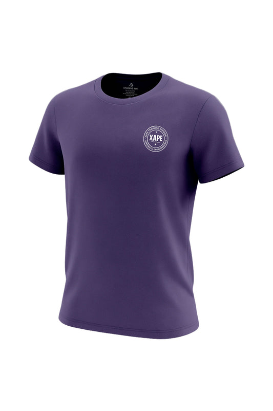 XAPE Classic Badge Logo X Tech Tee - Purple