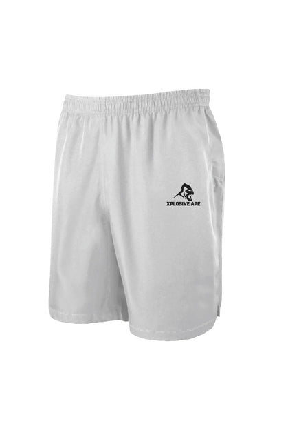 XAPE Classic Logo Performance Shorts - White