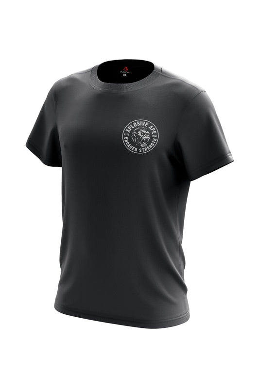 XAPE Uncaged Strength Tee - Charcoal