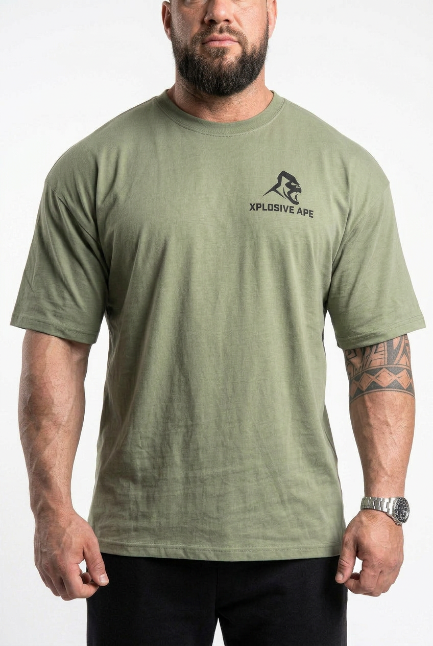 XAPE Claw V3 Oversized Tee - Sage
