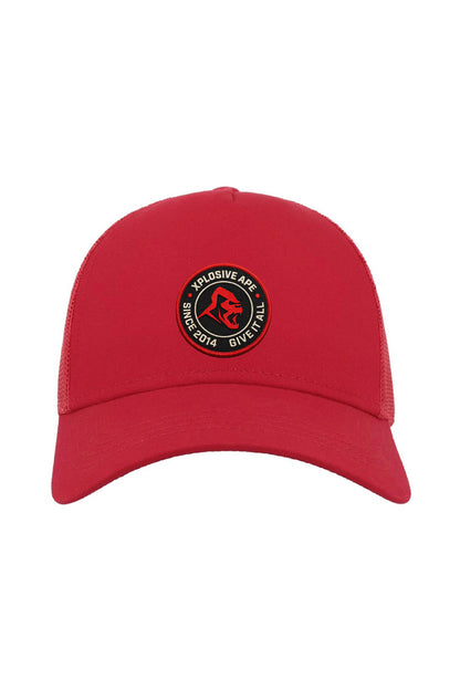 XAPE Core Issue Trucker Cap - Red