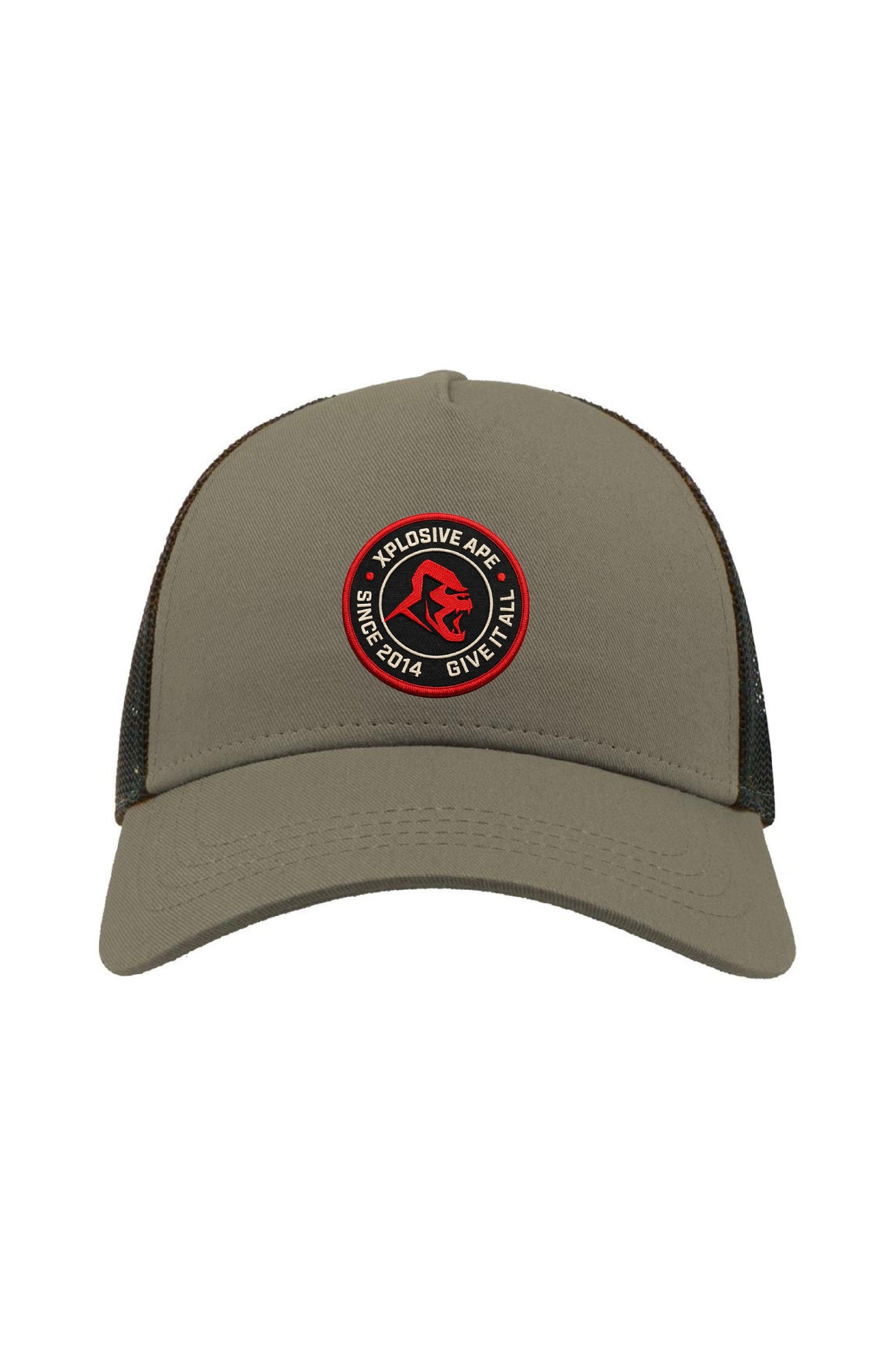 XAPE Core Issue Trucker Cap - Olive/Black