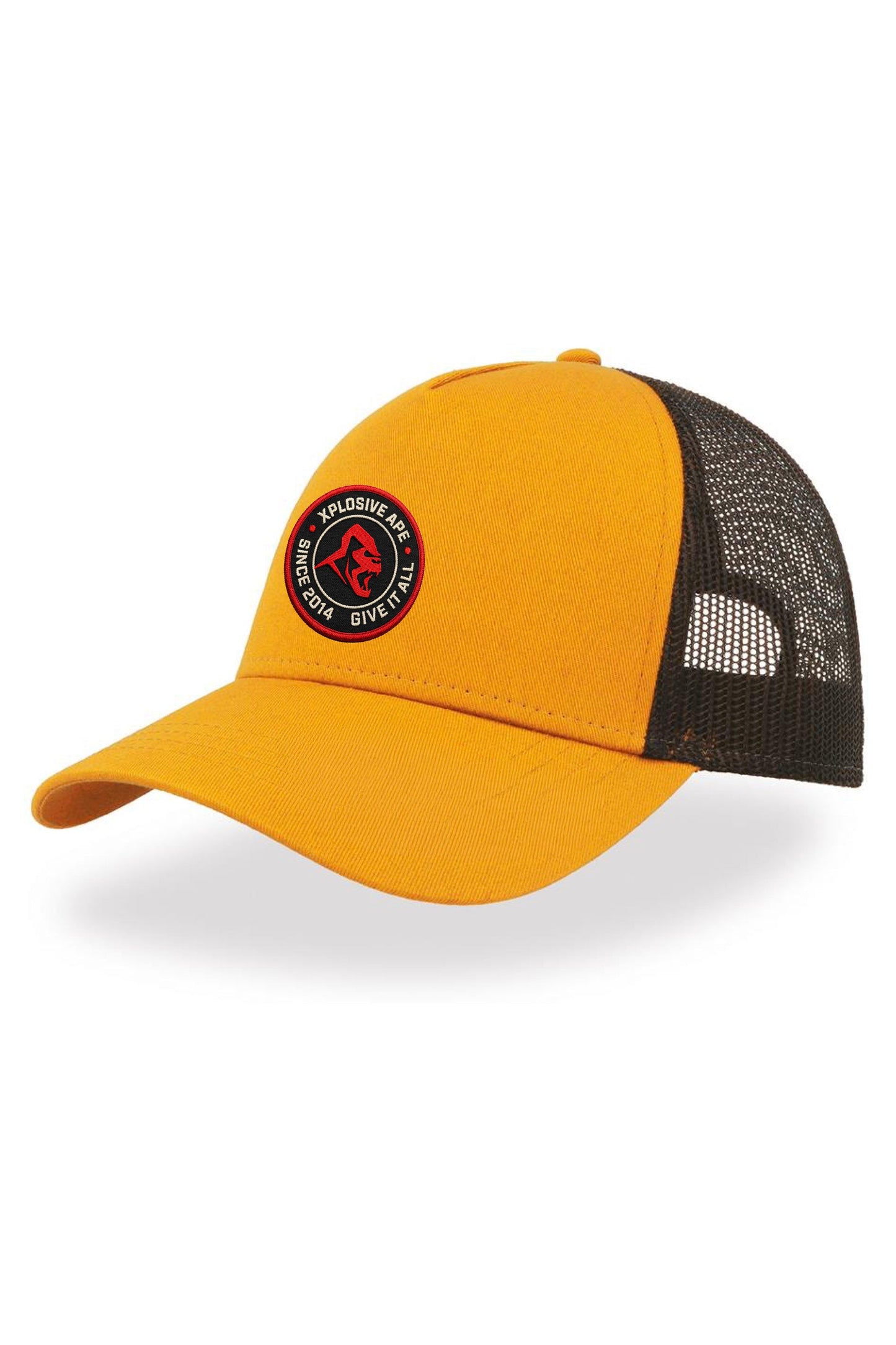 XAPE Core Issue Trucker Cap - Mustard/Black