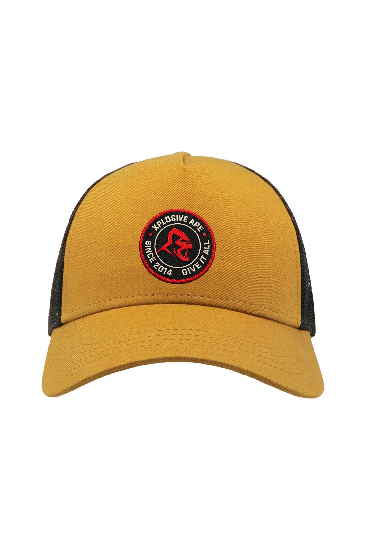XAPE Core Issue Trucker Cap - Mustard/Black