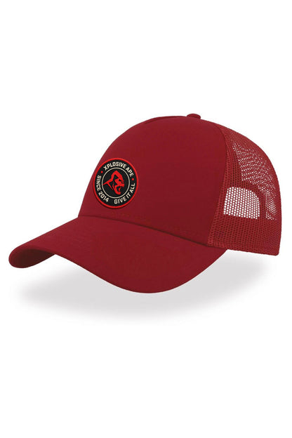 XAPE Core Issue Trucker Cap - Burgundy