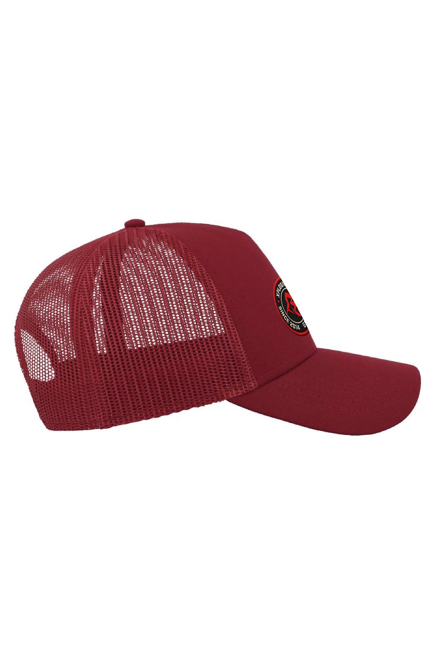 XAPE Core Issue Trucker Cap - Burgundy