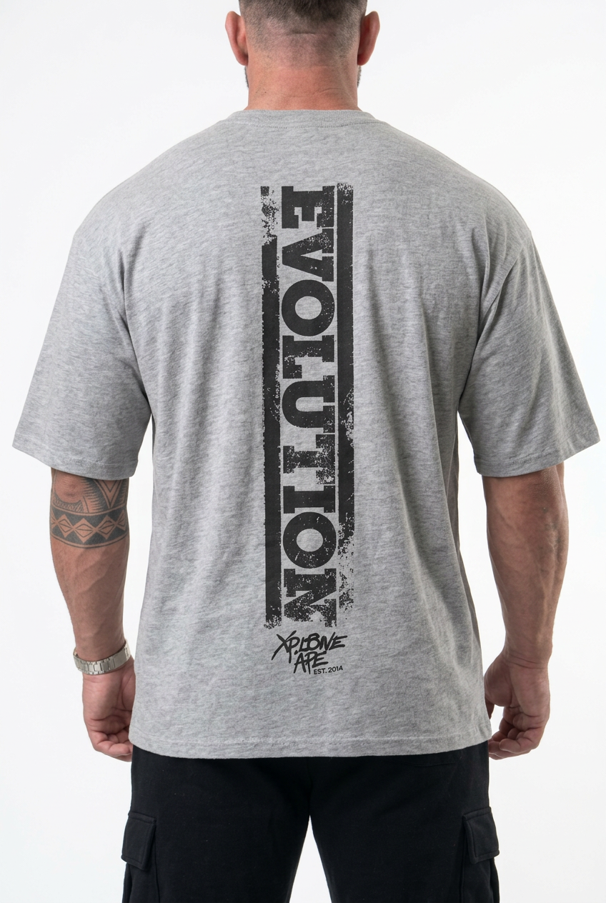 XAPE Evolution V2 Tee - Sports Grey