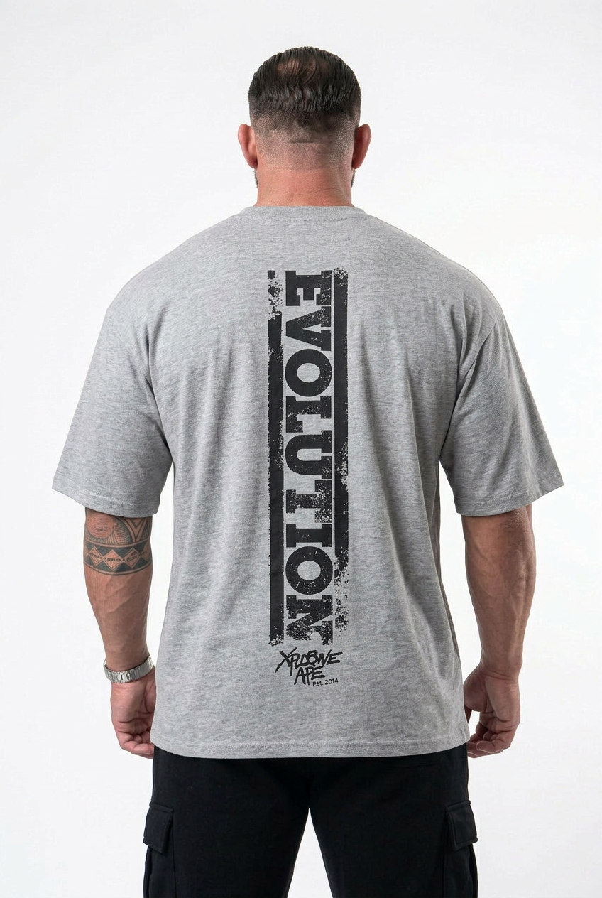 XAPE Evolution V2 Tee - Sports Grey