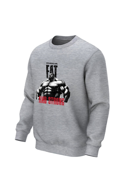 XAPE Fat And Strong V3 Sweatshirt - Sports Grey