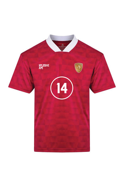 XAPE Heritage Sports Jersey - Red/White