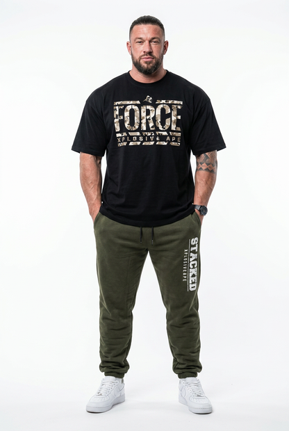 XAPE Force Desert Camo Tee - Black