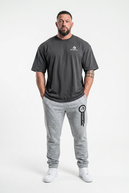 XAPE Graffiti V3 Oversized Tee - Charcoal