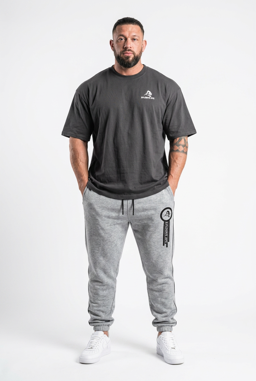 XAPE Killswitch V2 Oversized Tee - Charcoal
