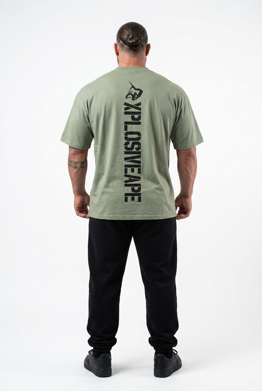 XAPE Killswitch V2 Oversized Tee - Sage