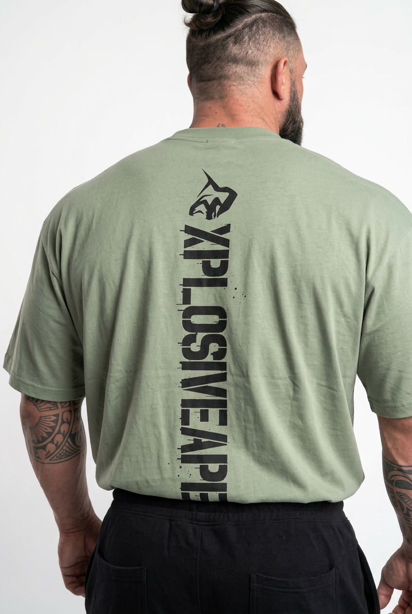XAPE Killswitch V2 Oversized Tee - Sage