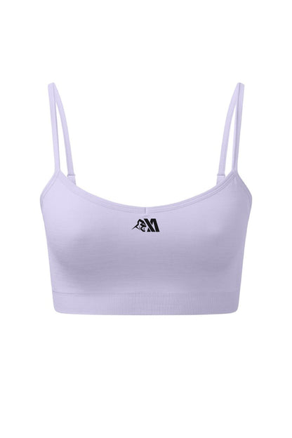 XA Women's Core Logo Seamless Sports Bra - Lilac Melange