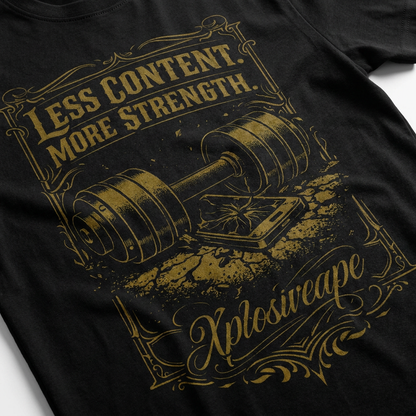XAPE Content Tee - Black