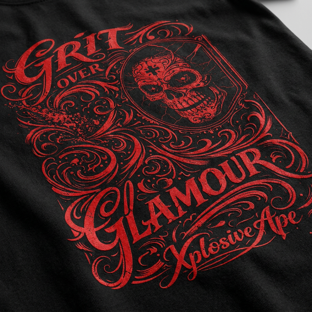 XAPE Grit Tee - Black