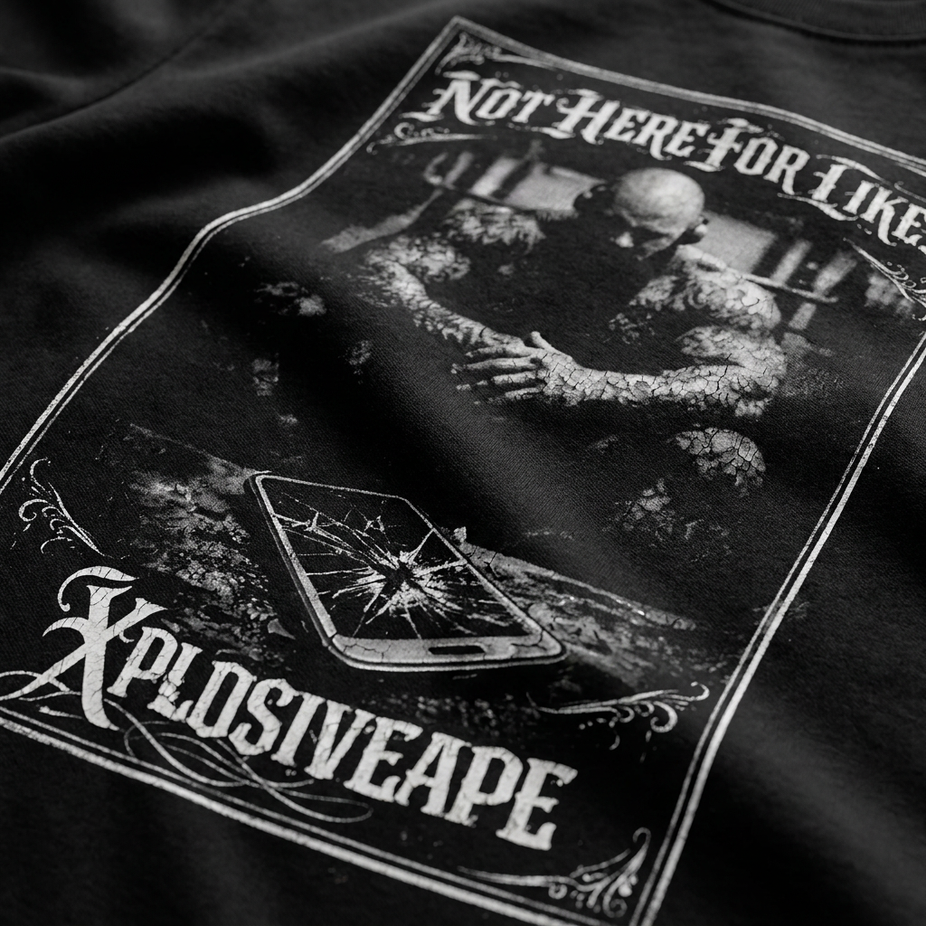 XAPE Likes Tee - Black