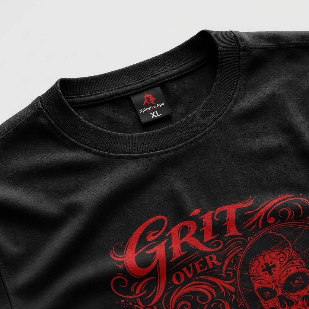 XAPE Grit Tee - Black