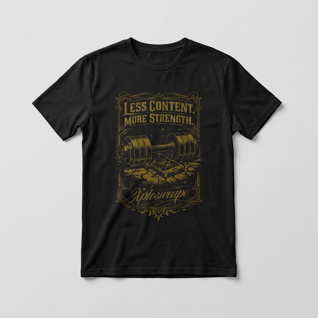 XAPE Content Tee - Black