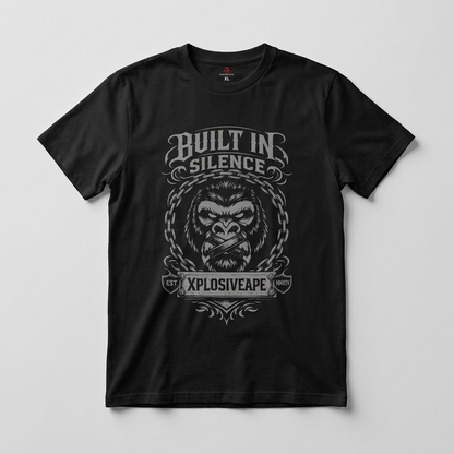 XAPE Silence Tee - Black