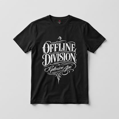 XAPE Offline Tee - Black