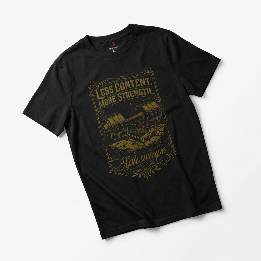 XAPE Content Tee - Black
