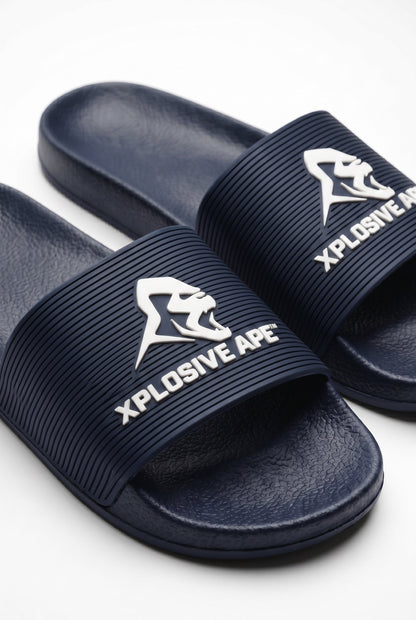 XAPE Prime Logo Sliders - Navy