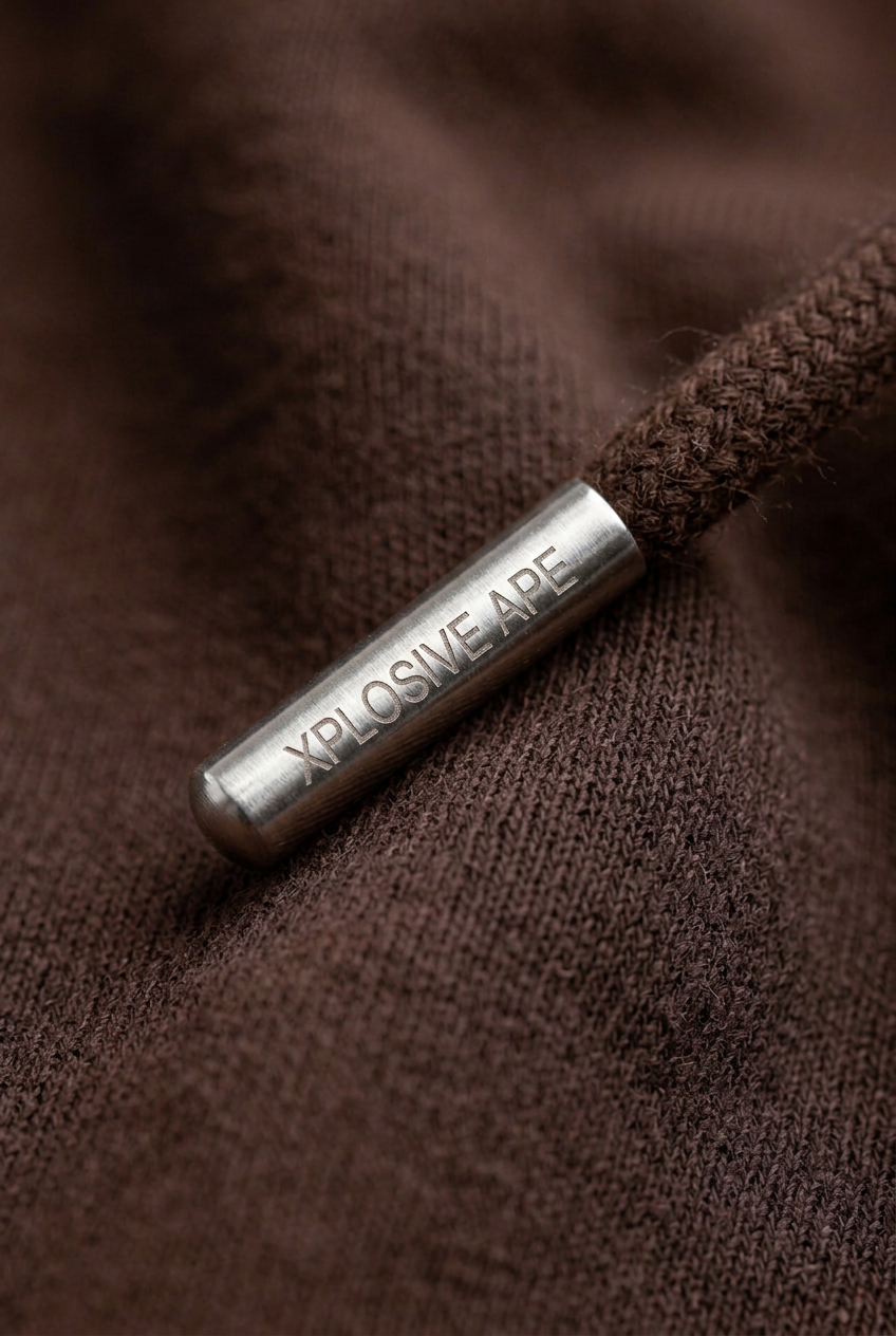 XAPE Apex Drop Arm Muscle Top - Brown