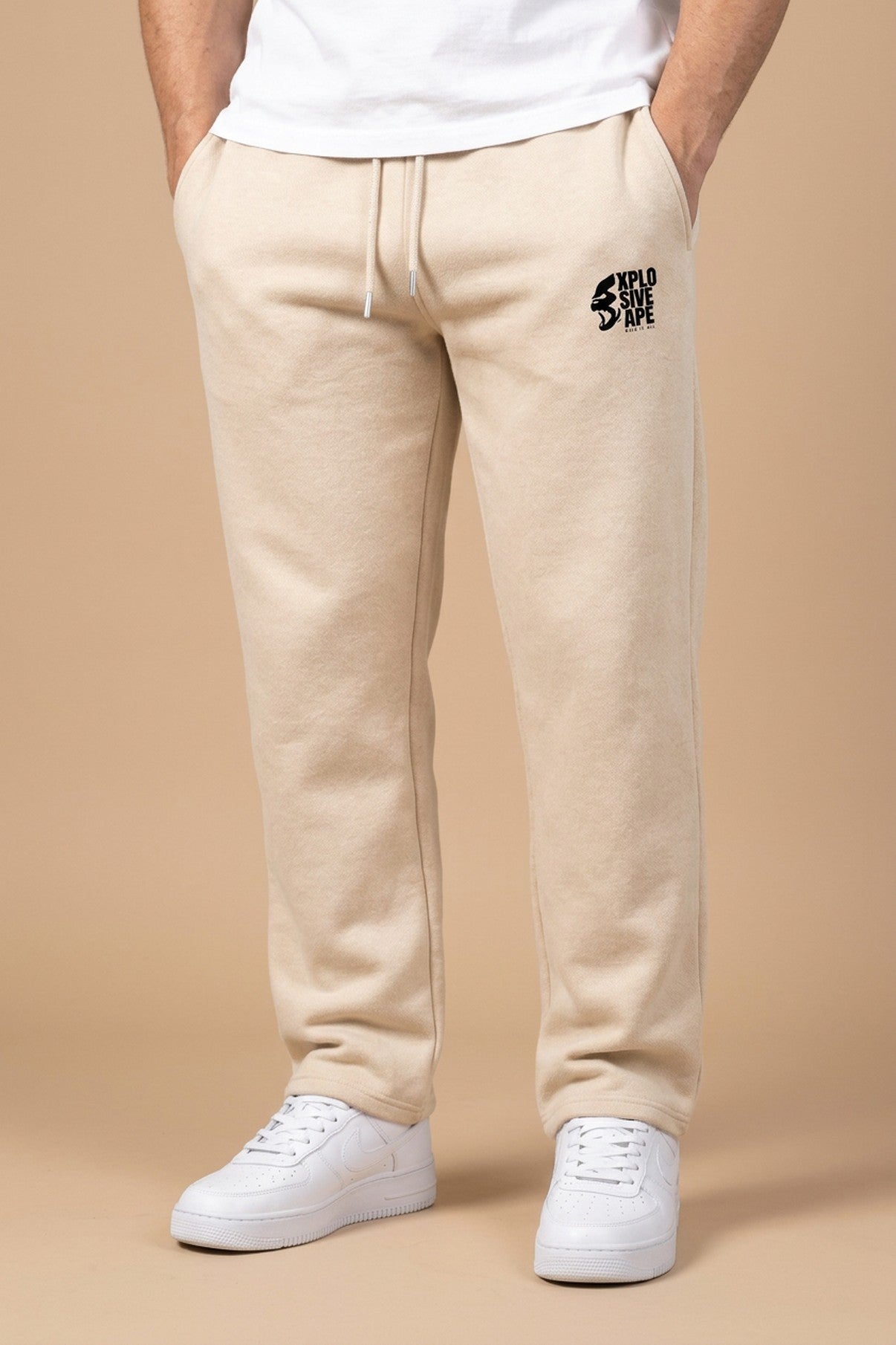 XAPE Ultimate Ape Relaxed Fit Joggers - Stone