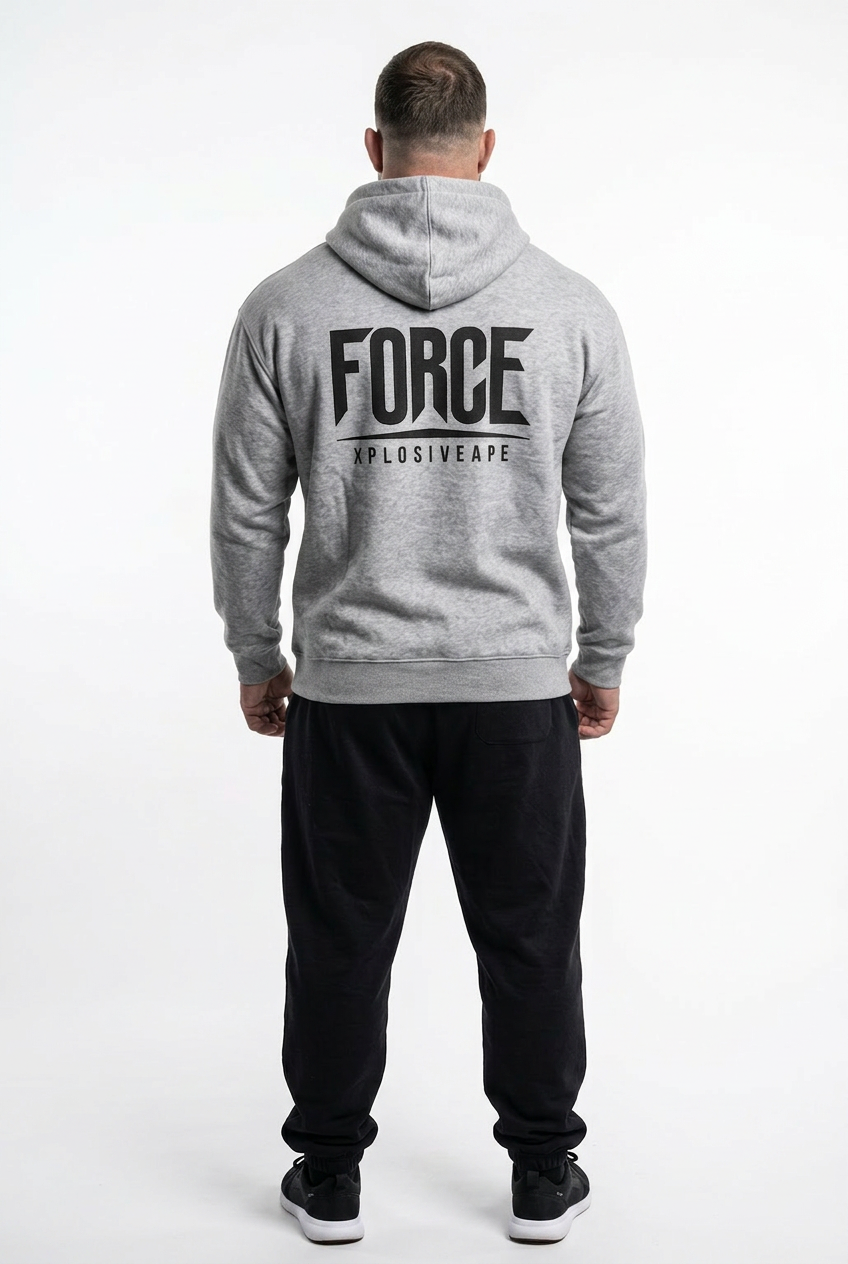XAPE Force Hoodie - Sports Grey