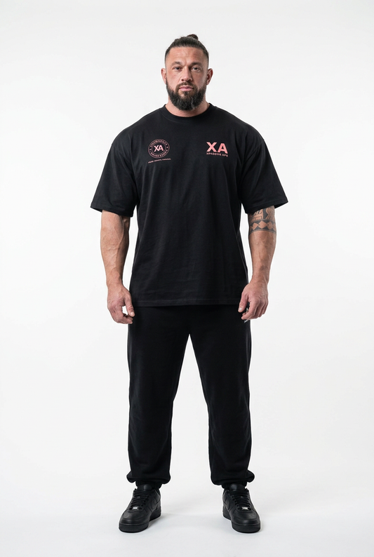 XAPE XA Manifesto Oversized Tee - Black