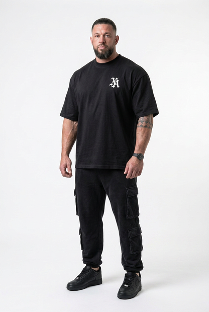 XAPE Built By Instinct Ultra Oversized Tee - Black