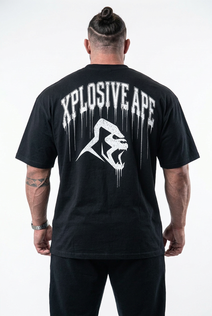 XAPE Ape Authority Oversized Tee - Black
