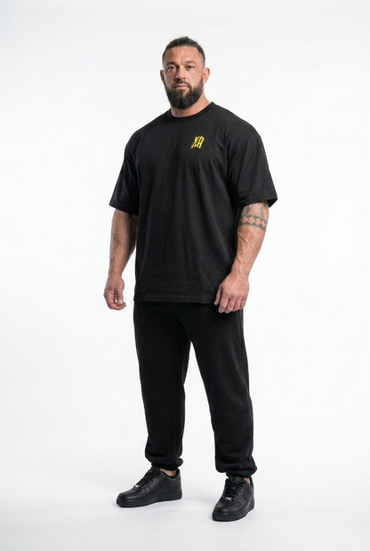 XAPE Strike Form Ultra Oversized Tee - Black