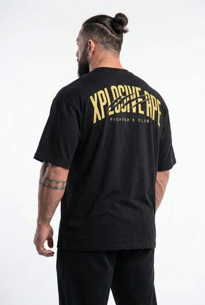 XAPE Strike Form Ultra Oversized Tee - Black