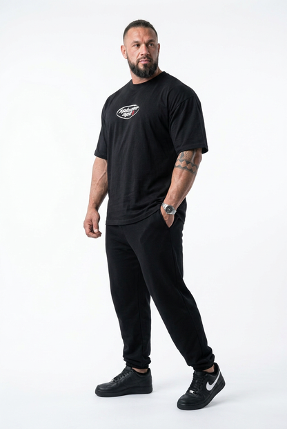 XAPE Motion Unit Oversized Tee - Black