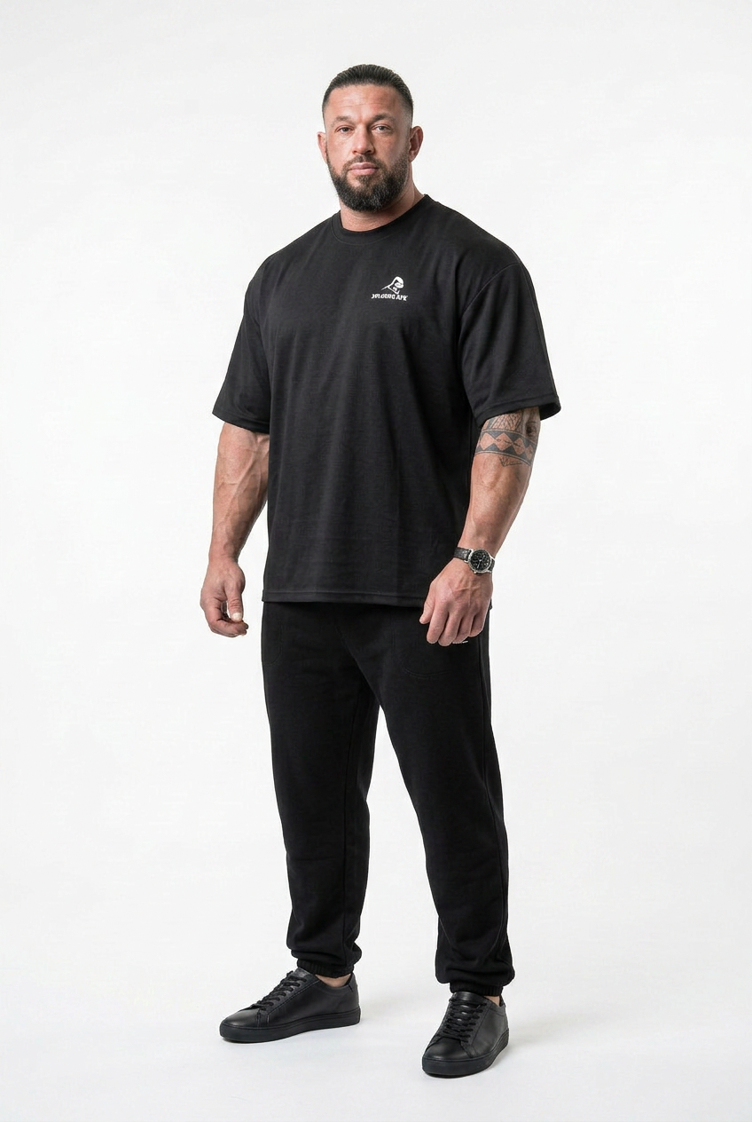 XAPE Hyperdrive Oversized Tee - Black